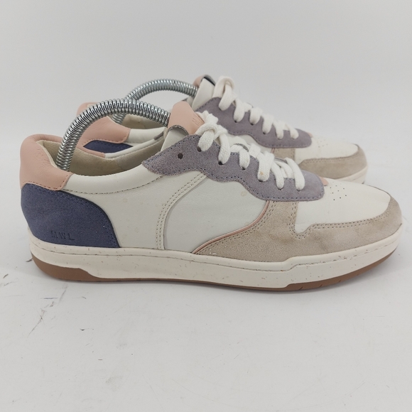 Madewell Court Low-Top Sneakers in Washed Nubuck and Suede Women's 9.5 Men 8 - Picture 6 of 9